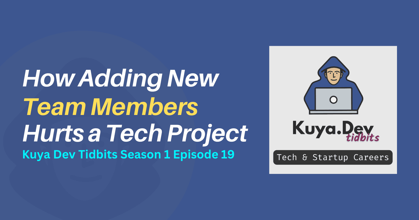 How Adding Team Members Hurts a Tech Project